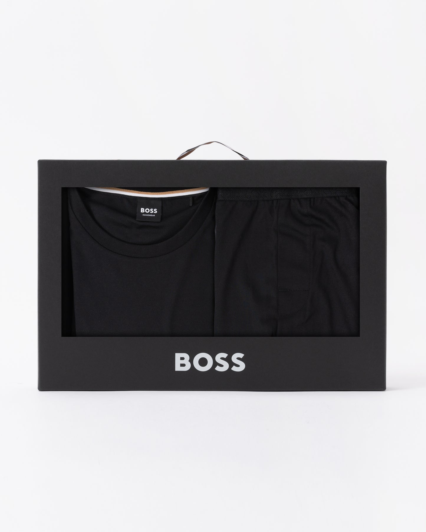 BOSS Orange Mens Xmas Long Pyjama Gift Set gift box