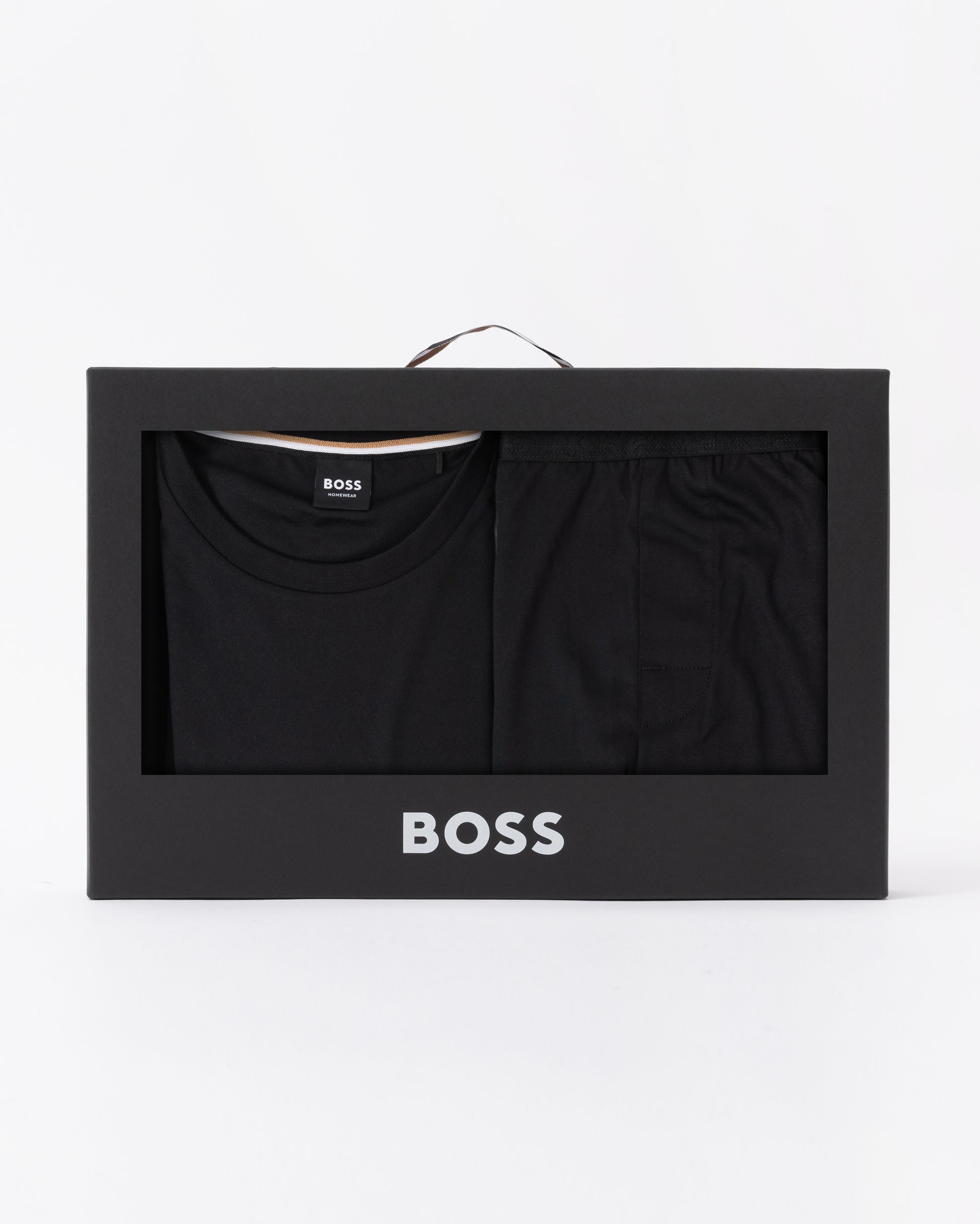 BOSS Orange Mens Xmas Long Pyjama Gift Set gift box