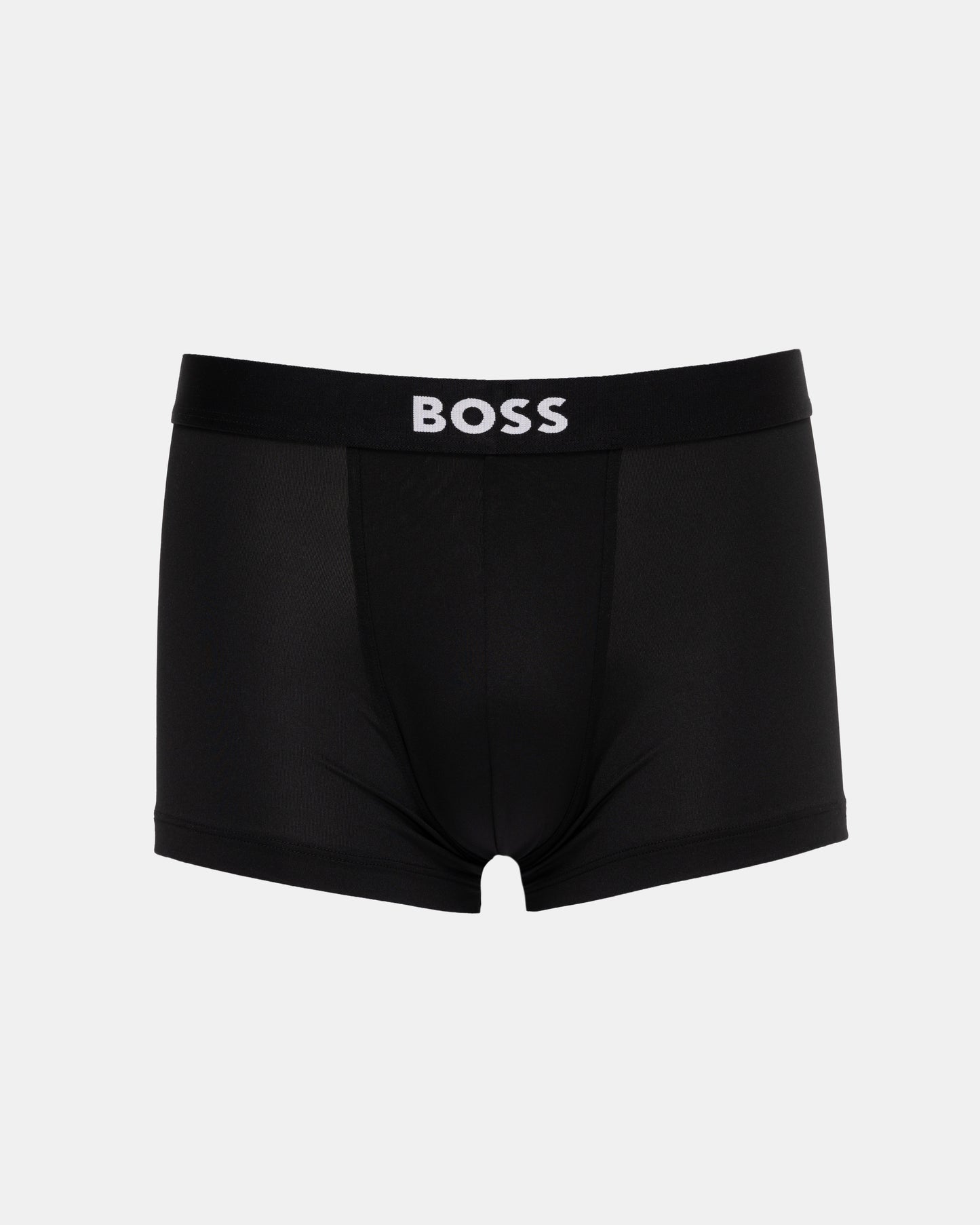 BOSS Orange Micro ONE 3-Pack Mens Trunks - Black 001 - CHO - Designer Mens Underwear