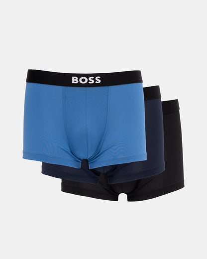 BOSS Orange Micro ONE 3-Pack Mens Trunks pack shot