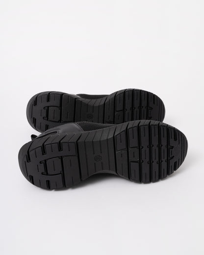 BOSS Orange Motion Sock Trainers With Knitted Uppers - Black 005 - sole