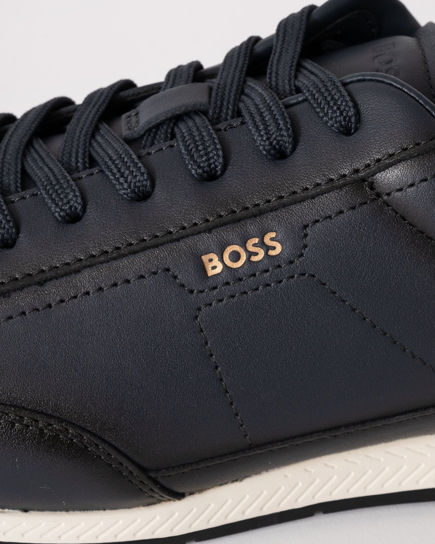 BOSS Orange Nitan Low Profile Bu Trainers - Dark Blue 401
