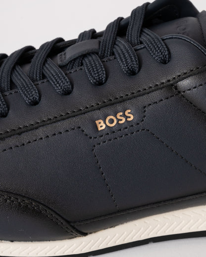 BOSS Orange Nitan Low Profile Bu Trainers - Dark Blue 401