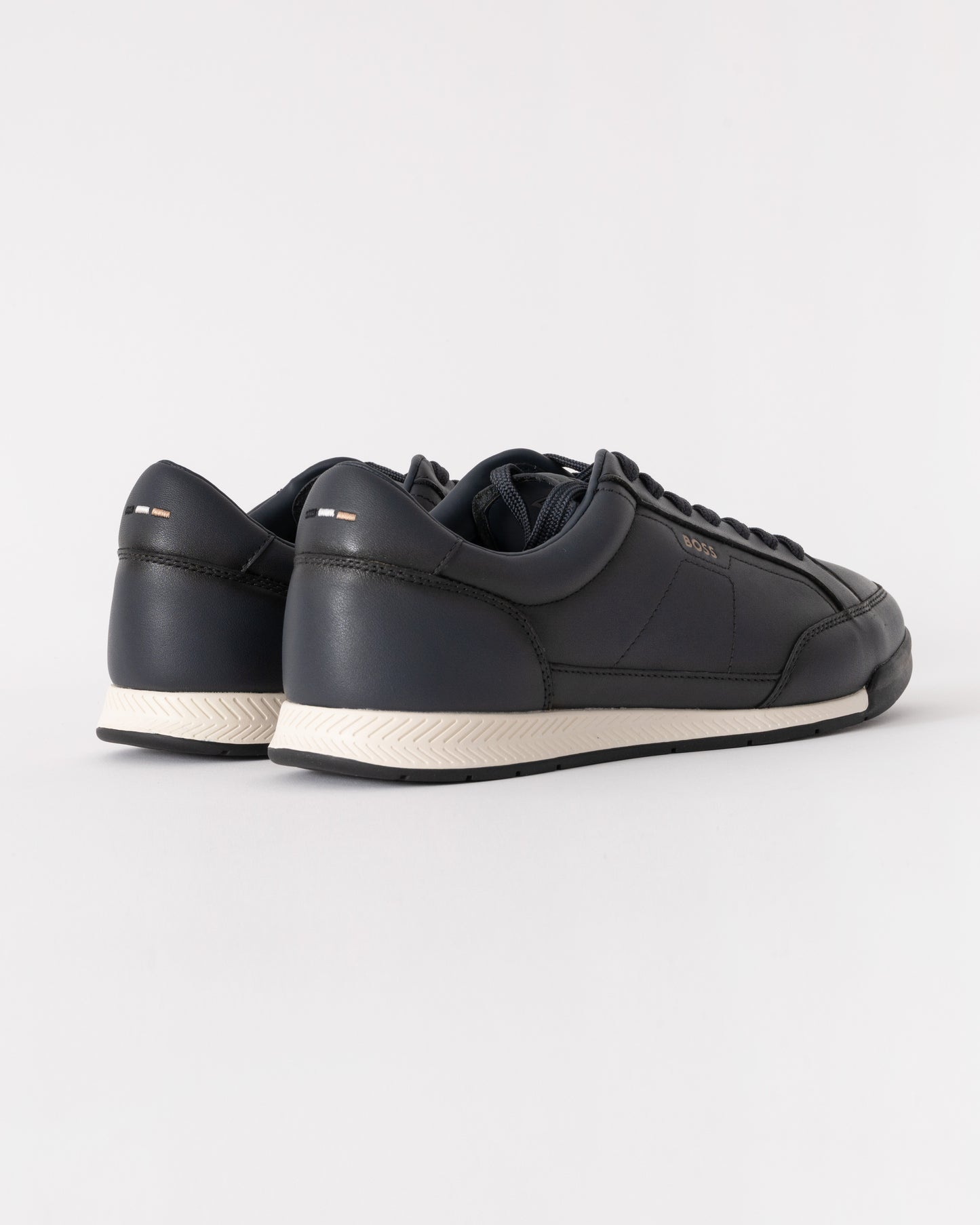 BOSS Orange Nitan Low Profile Bu Trainers - Dark Blue 401