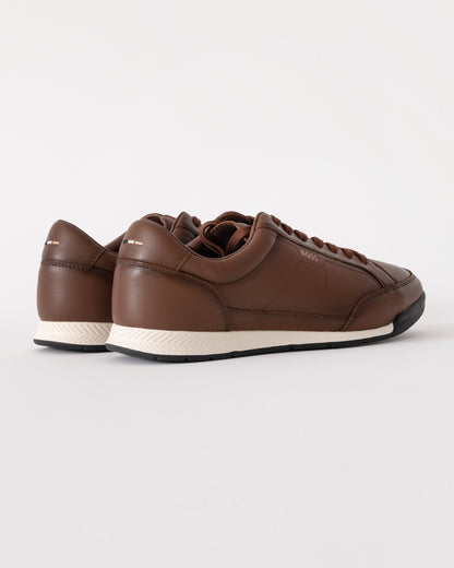 BOSS Orange Nitan Low Profile Bu Mens Trainers - Medium Brown 210