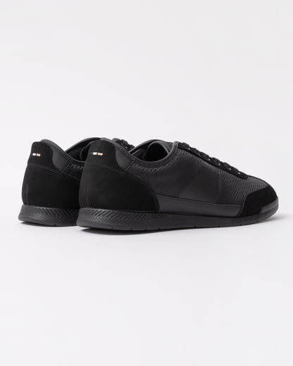 BOSS Orange Nitan Low Profile Mens Trainers - Black 005 back