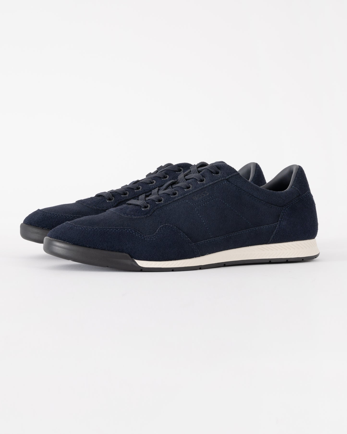 BOSS Orange Nitan Lowp sdhsd Mens Trainers - Dark Blue 401 | CHO | Designer Mens Trainers
