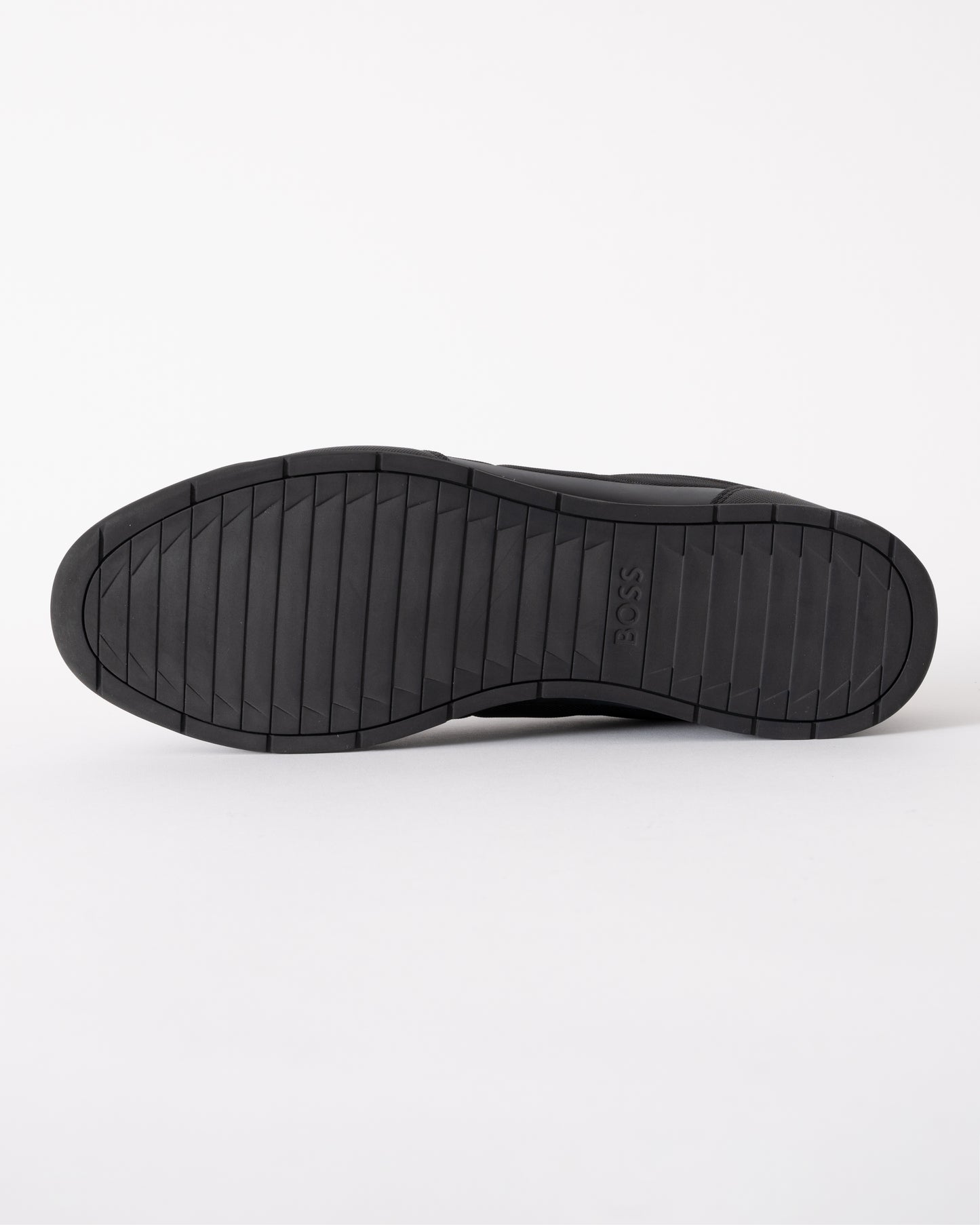 BOSS Orange Nitan_Lowp_txthem Mens Trainers - Black 007