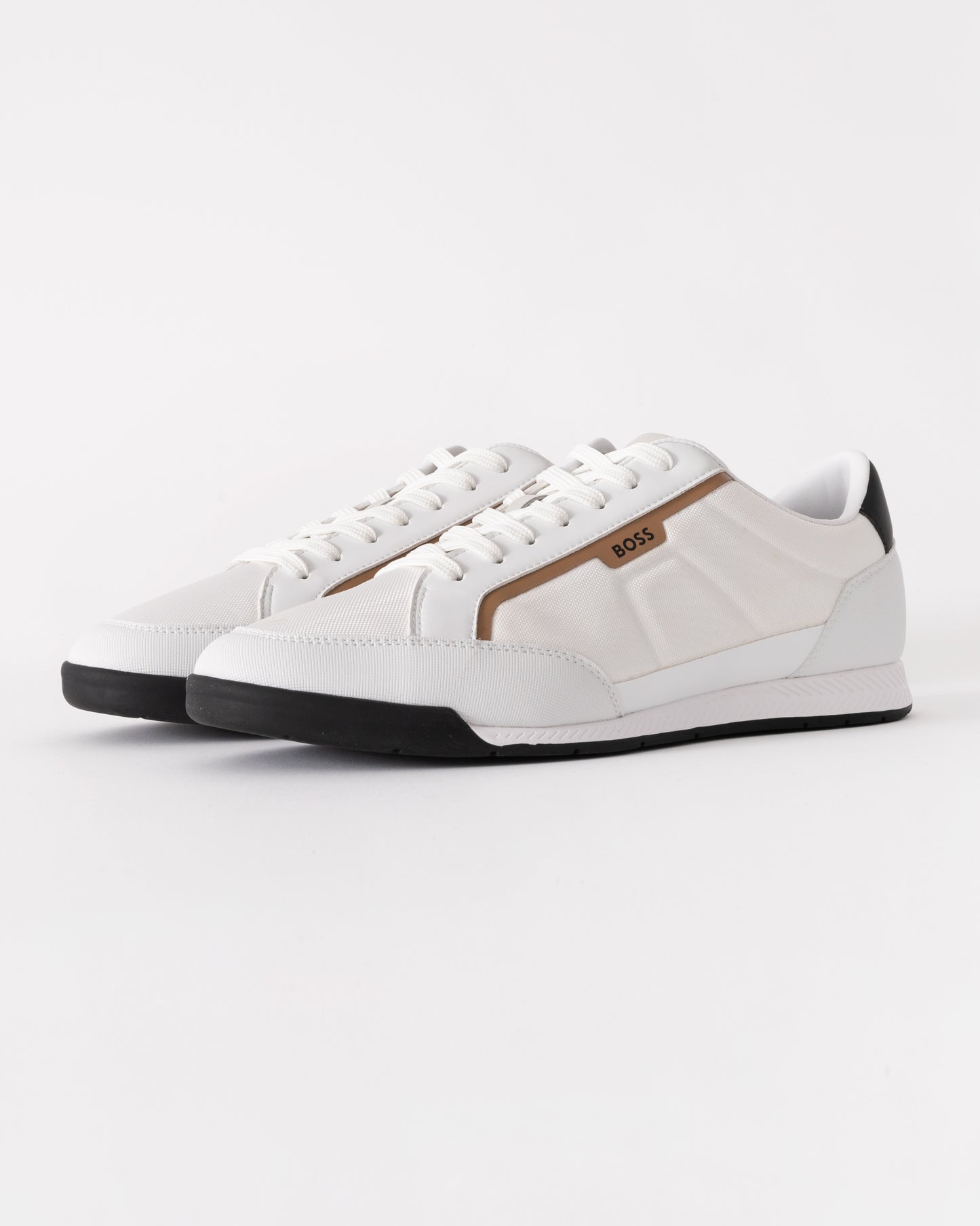 BOSS Orange Nitan Trainers in Open White 122
