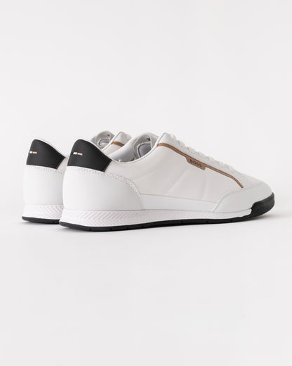 BOSS Orange Nitan Trainers - Open White 122 - CHO - Designer Mens Trainers