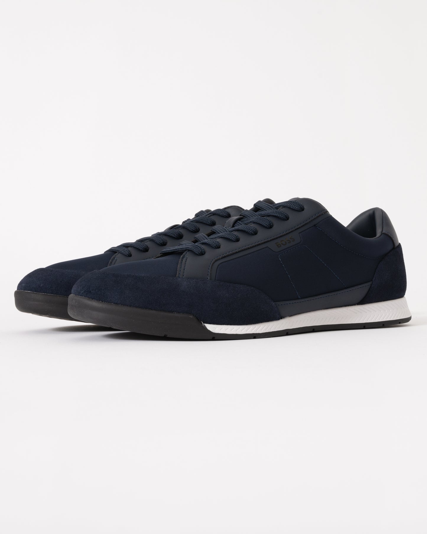 BOSS Orange Nitan Mens Trainers - Dark Blue 401
