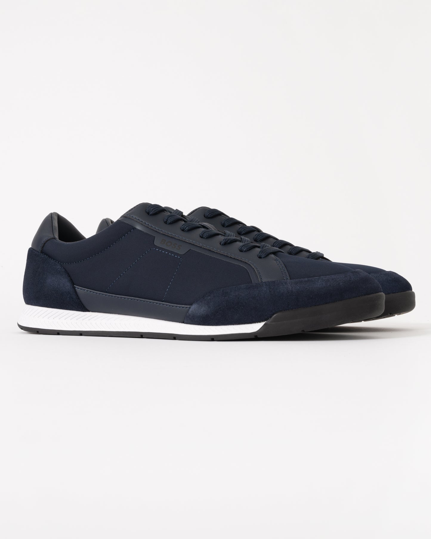 BOSS Orange Nitan Mens Trainers - Dark Blue 401