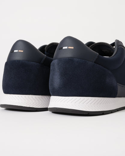 BOSS Orange Nitan Mens Trainers - Dark Blue 401