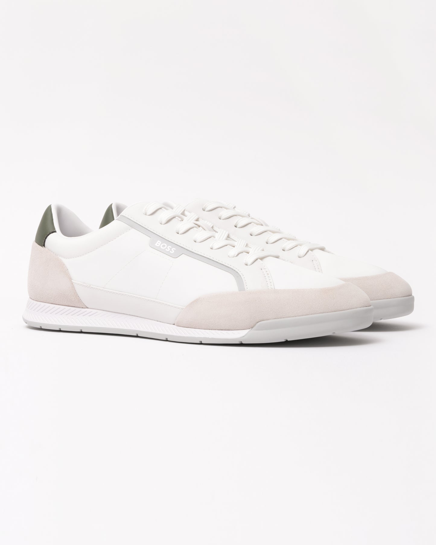 BOSS Orange Nitan Mens Trainers - Open White 143