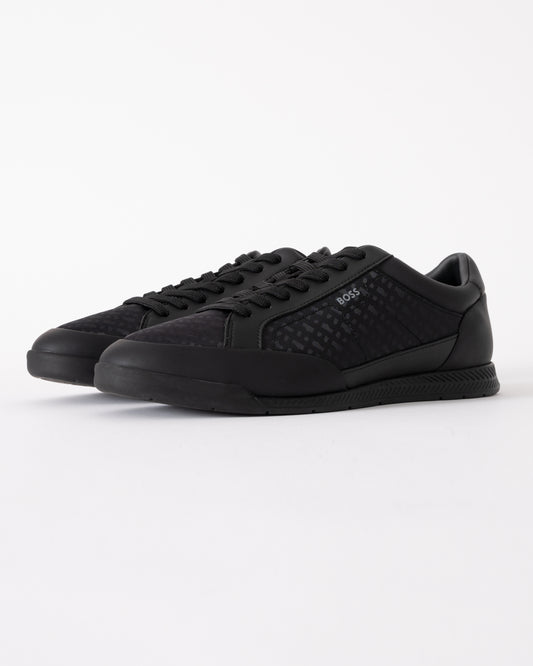BOSS Orange Nitan_Tenn_mn Mens Trainers - Black 005