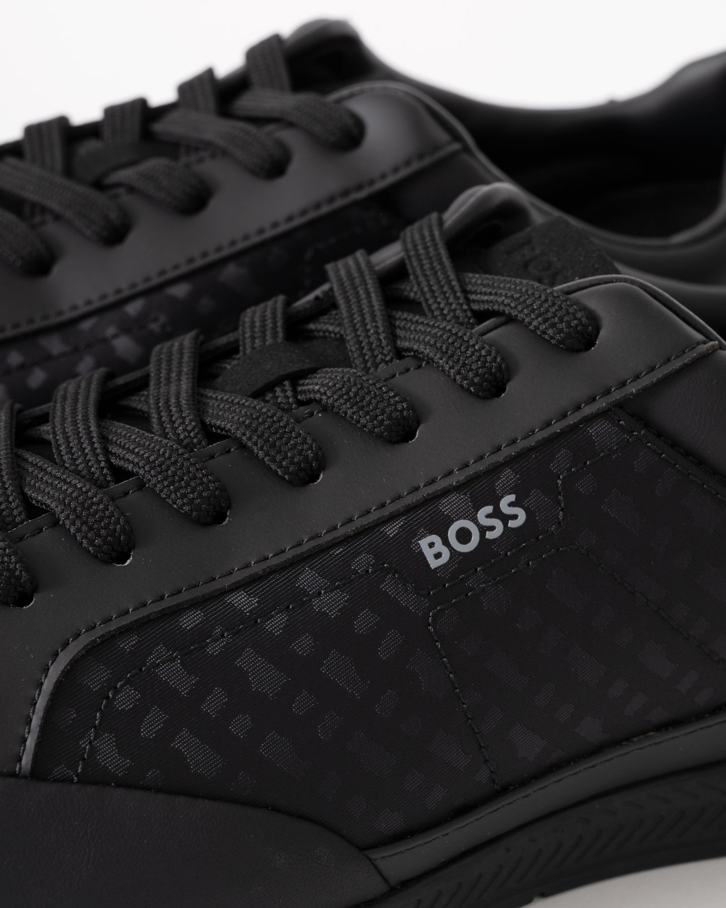 BOSS Orange Nitan_Tenn_mn Mens Trainers - Black 005