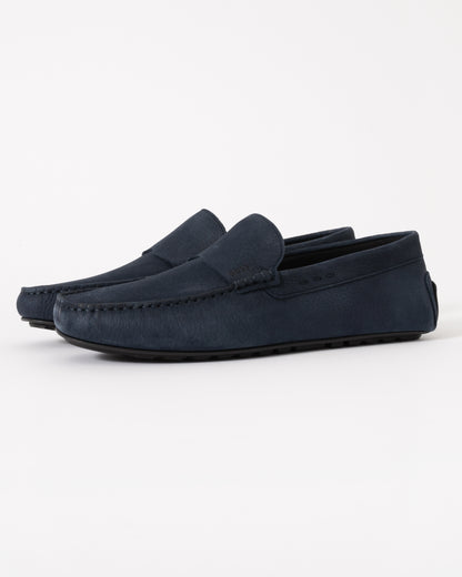 BOSS Orange Noel Mens Moccasins 50548116 - Dark Blue 402
