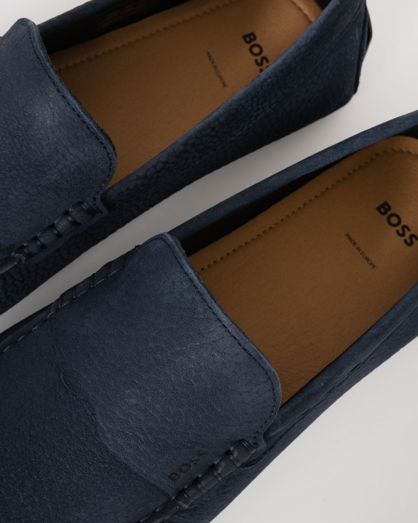 BOSS Orange Noel Mens Moccasins 50548116 - Dark Blue 402