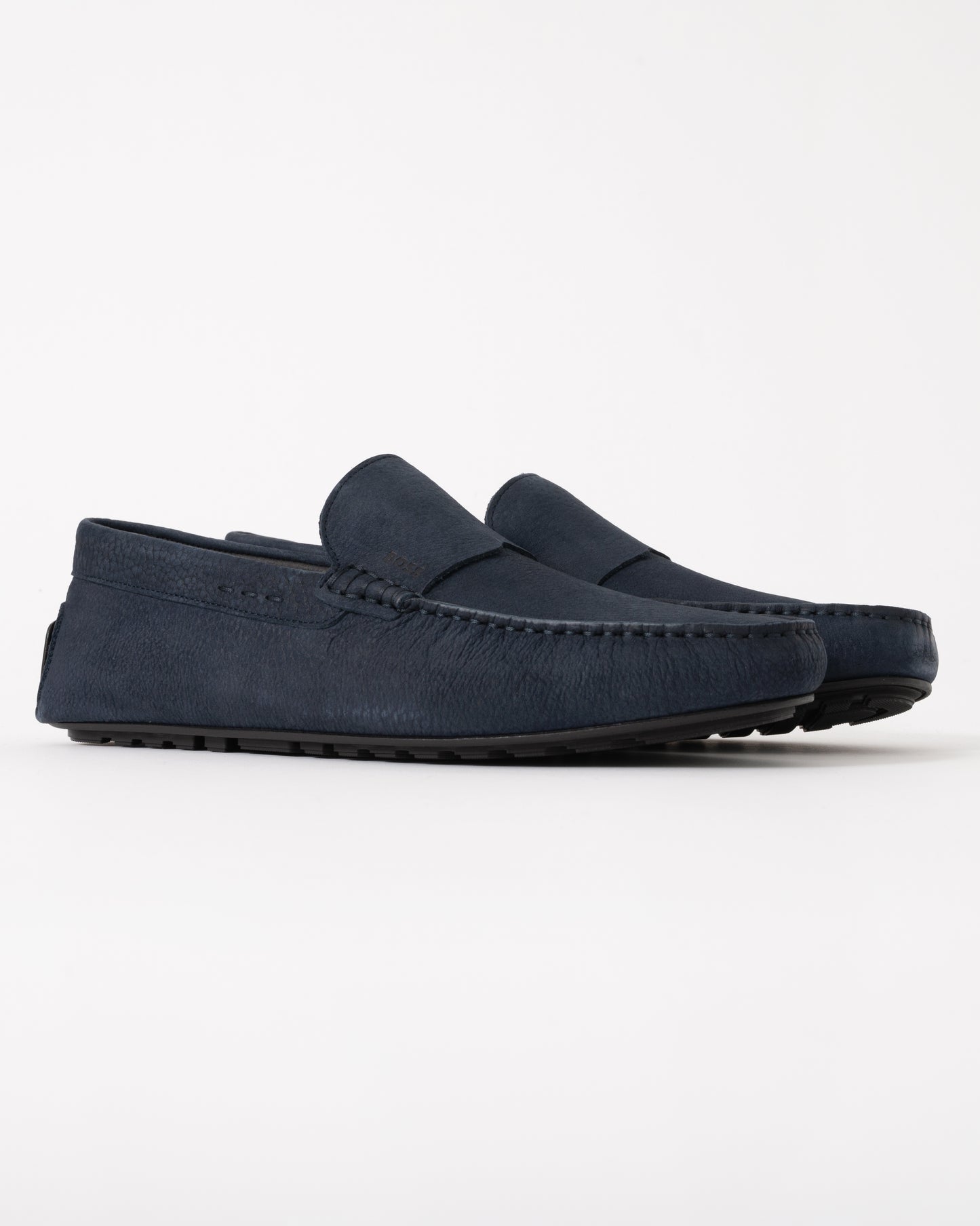 BOSS Orange Noel Mens Moccasins 50548116 - Dark Blue 402