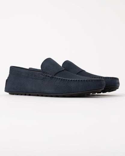 BOSS Orange Noel Mens Moccasins 50548116 - Dark Blue 402