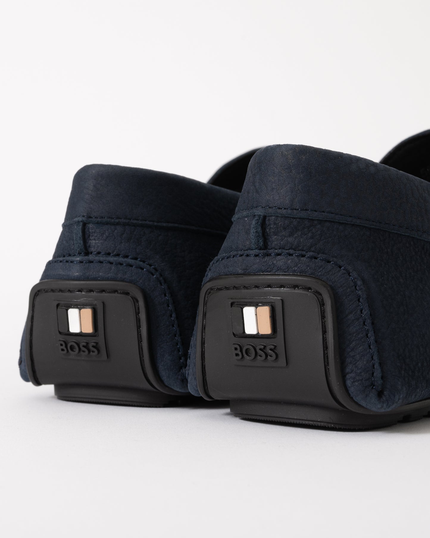 BOSS Orange Noel Mens Moccasins 50548116 - Dark Blue 402