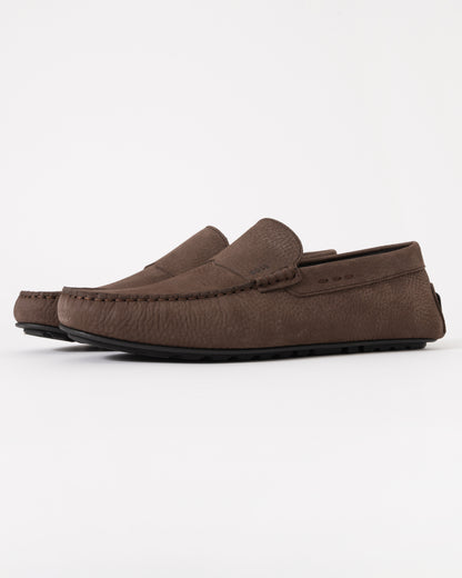 BOSS Orange Noel Mens Moccasins 50548116 - Dark Brown 205