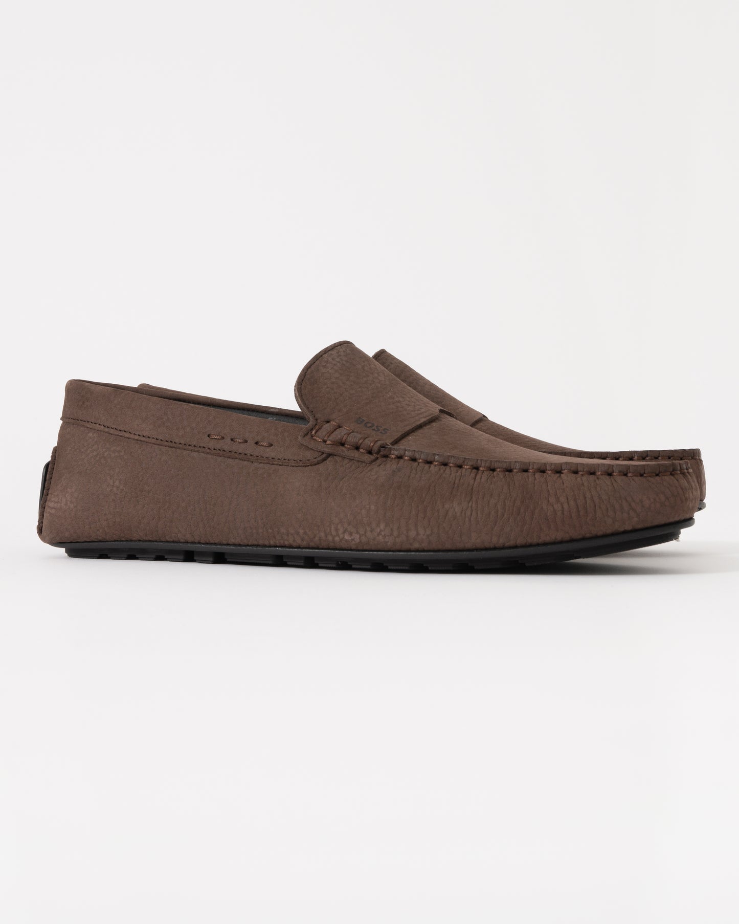 BOSS Orange Noel Mens Moccasins 50548116 - Dark Brown 205