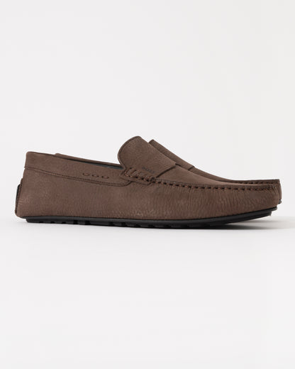 BOSS Orange Noel Mens Moccasins 50548116 - Dark Brown 205