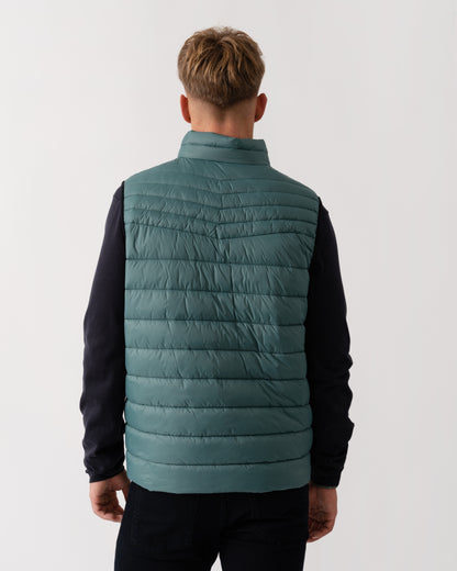 BOSS Orange Odeno 2 Mens Gilet - Open Green 369