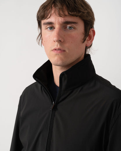 BOSS Orange Olik Mens Water-Repellent Softshell Jacket with Detachable Sleeves  - Black 001
