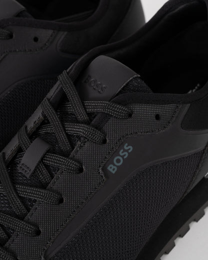 BOSS Orange Parkour L Runn lytxm Mens Trainers - Black 005 | CHO | Designer Mens Trainers