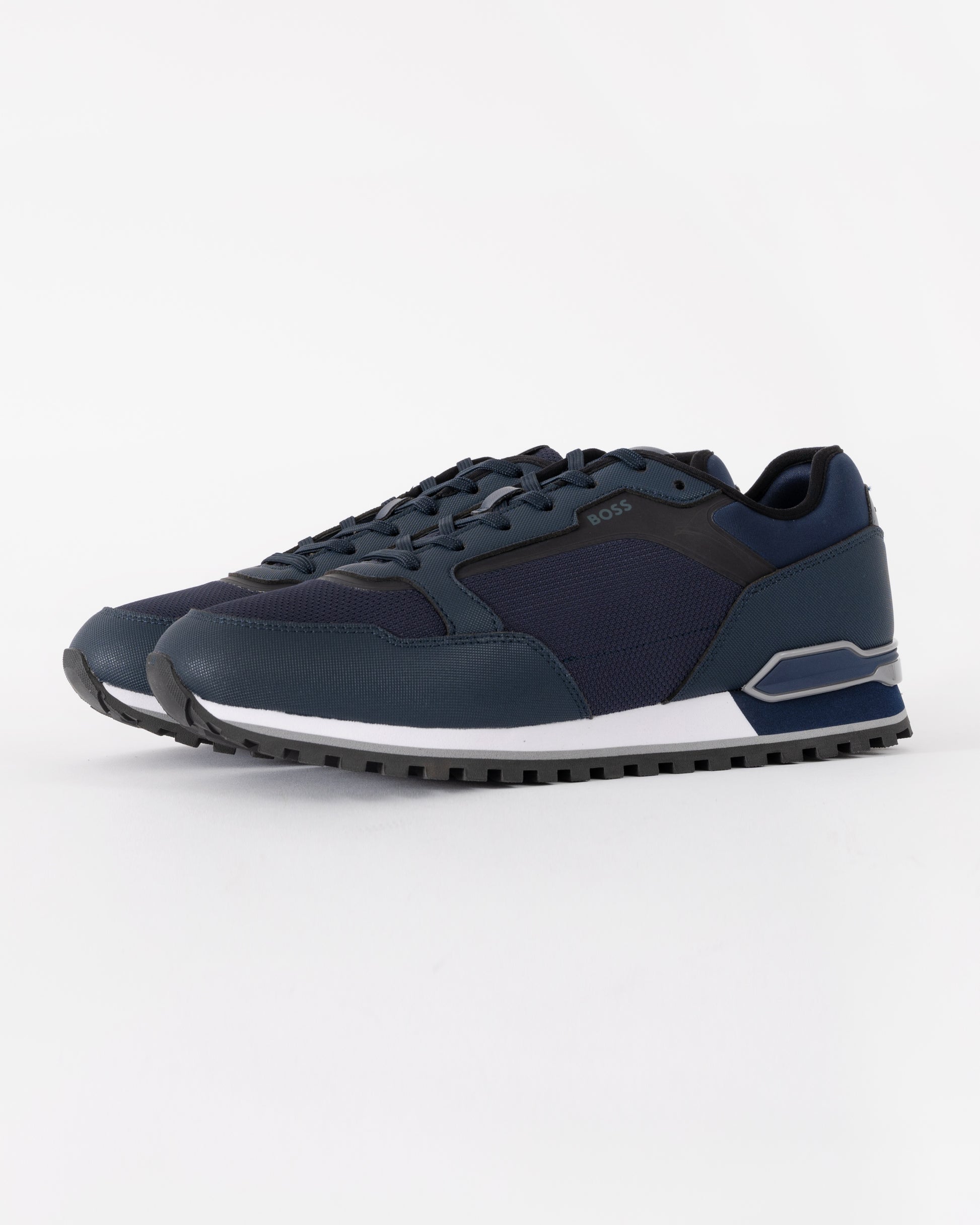 BOSS Orange Parkour L Runn Lytxm Mens Trainers - Dark Blue 401 | CHO | Designer Mens Trainers