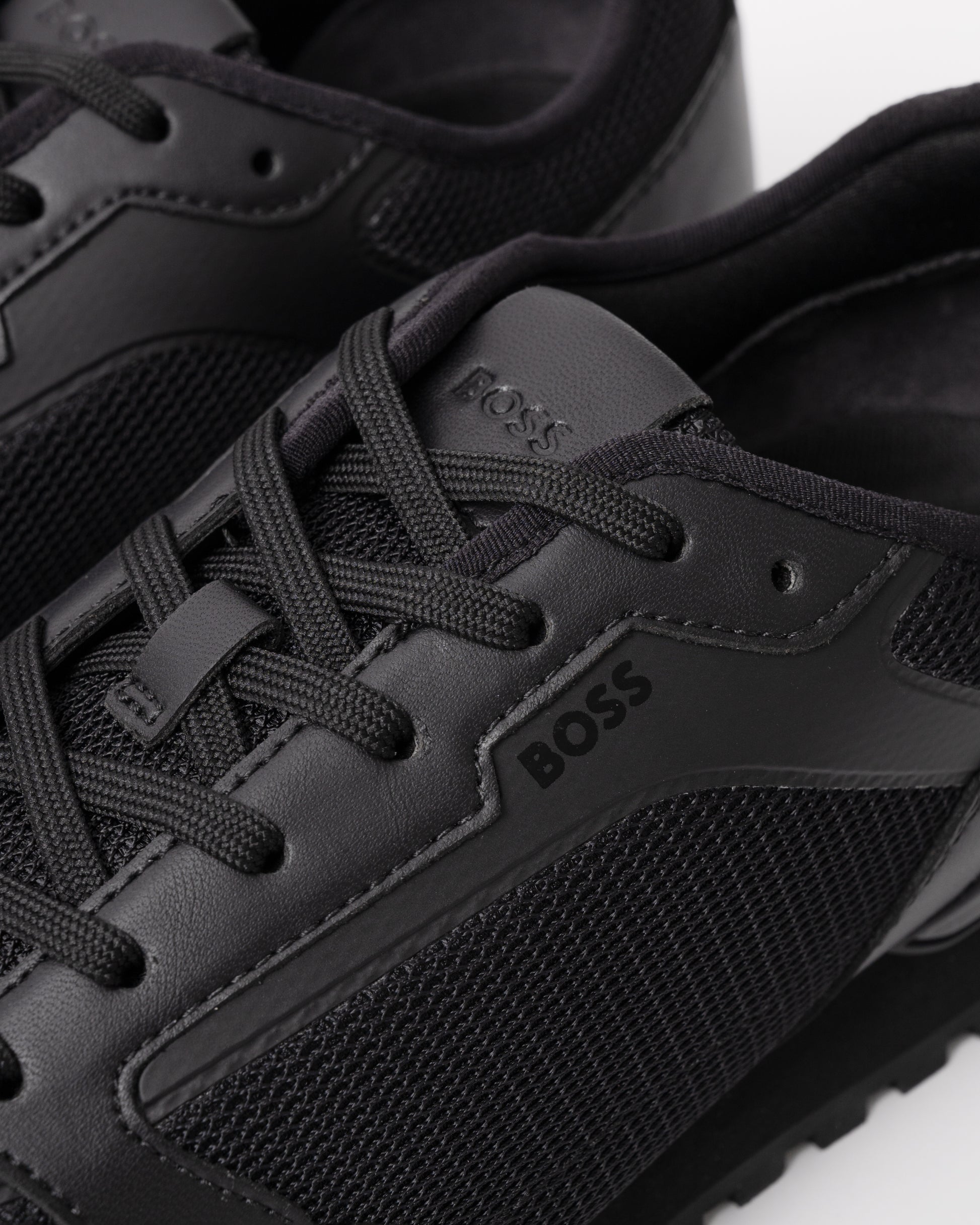 BOSS Orange Parkour L Runn Methn Trainers - Dark Blue 401 detail