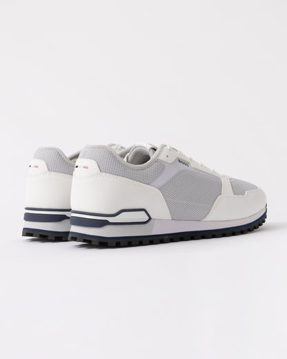 BOSS Orange Mens Parkour Runn Meth Trainers - Natural 104 side