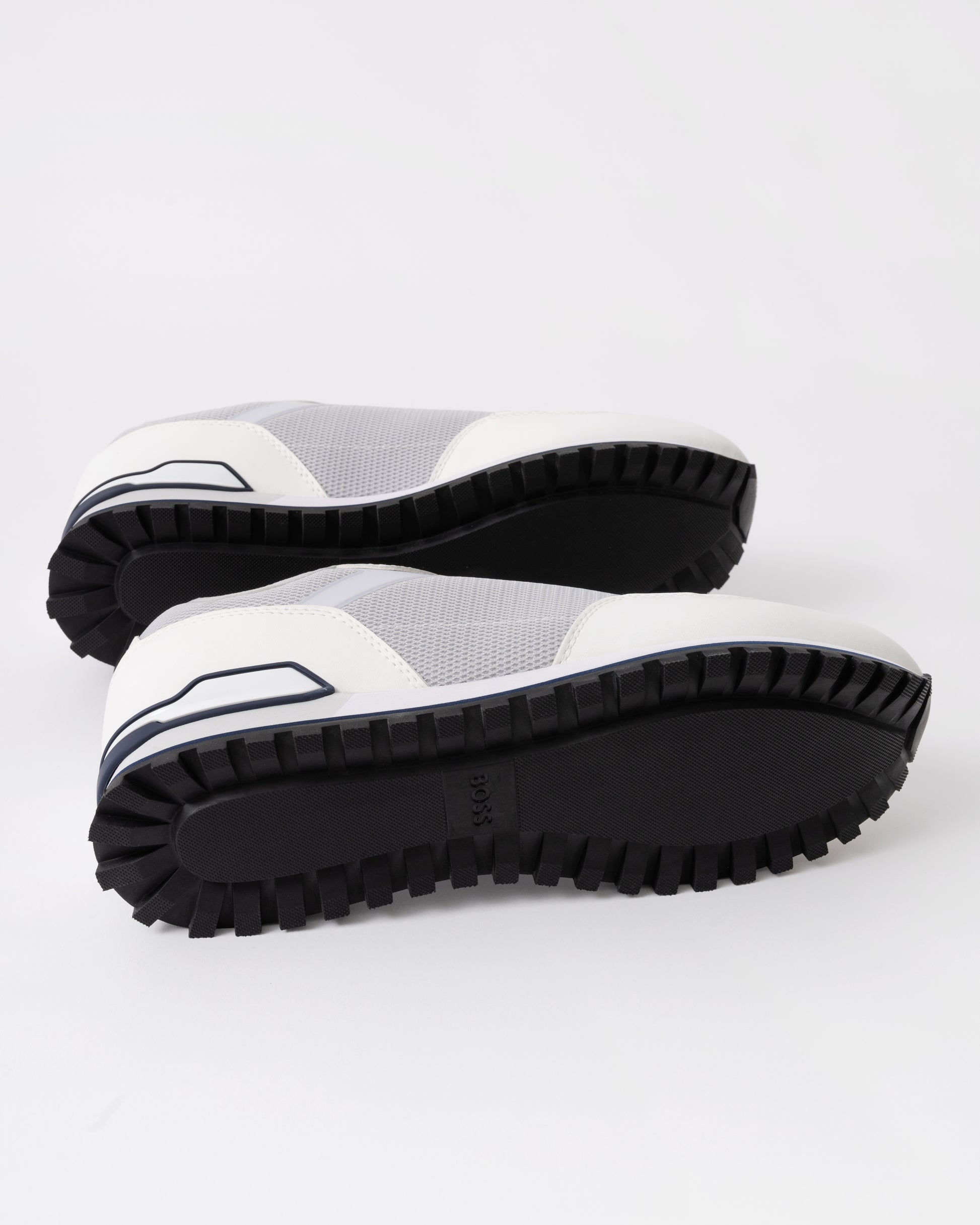 BOSS Orange Mens Parkour Runn Meth Trainers - Natural 104 sole