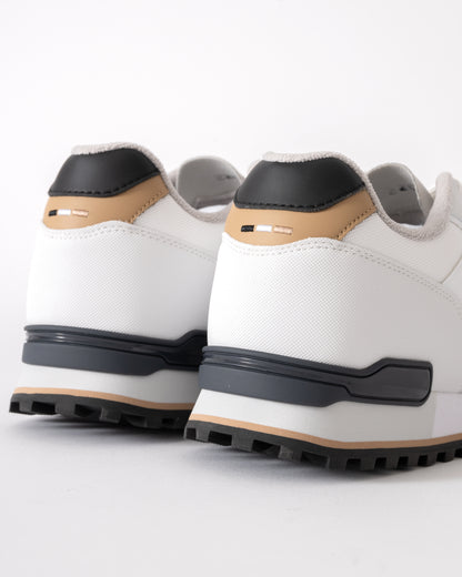 BOSS Orange Parkour-L_Runn_txhf Mens Trainers - Open White 122