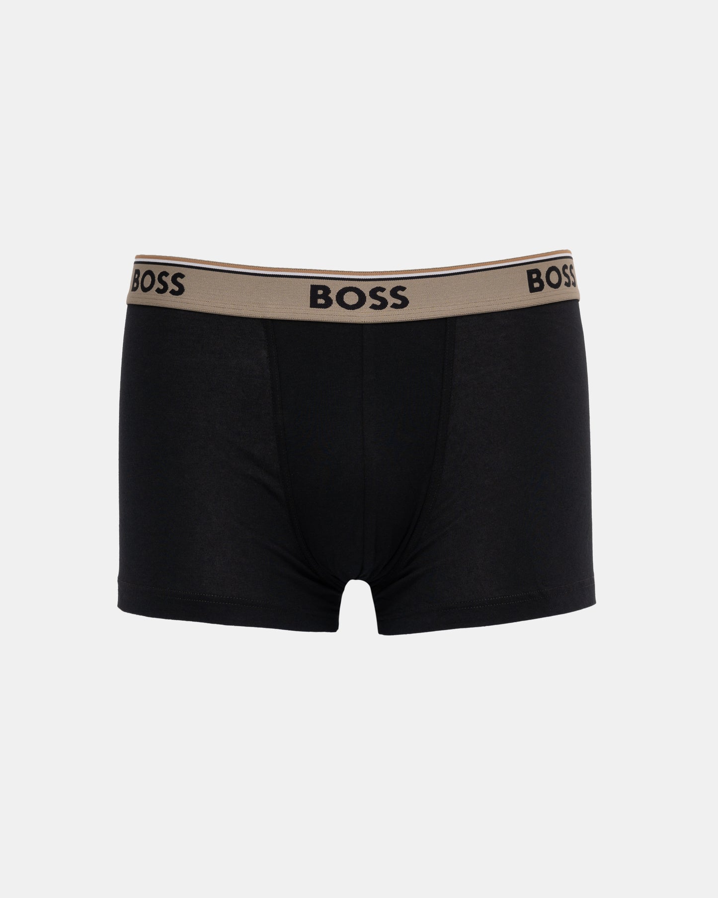 BOSS Orange Power 3-Pack Mens Trunks - Black 004 - CHO - Designer Mens Underwear