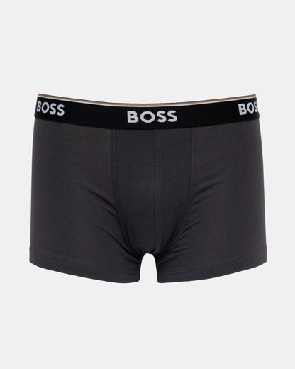 BOSS Orange Power Design Mens 3-Pack Trunks - Open Miscellaneous 960