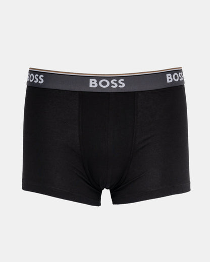 BOSS Orange Power Design Mens 3-Pack Trunks - Open Miscellaneous 960