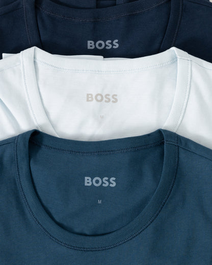 BOSS Orange RN Classic 3-Pack Mens T-Shirts - Open Miscellaneous 971