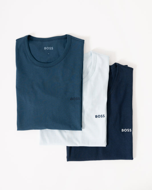 BOSS Orange RN Classic 3-Pack Mens T-Shirts - Open Miscellaneous 971