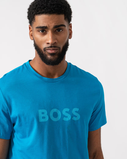 BOSS Orange RN Relaxed Fit T-Shirt With Contrast Logo detail