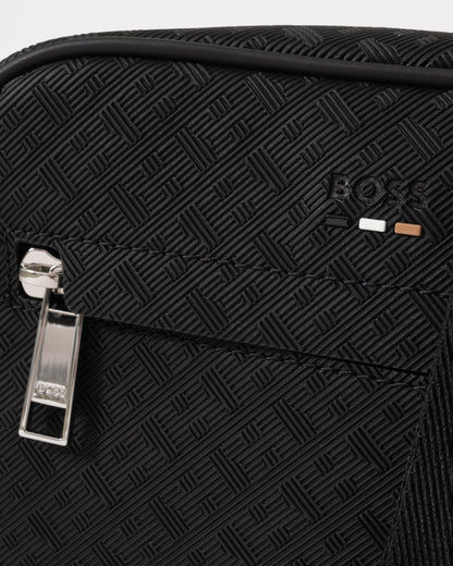 BOSS Orange Ray_ML_EW Mens Crossbody Bag - Black 001