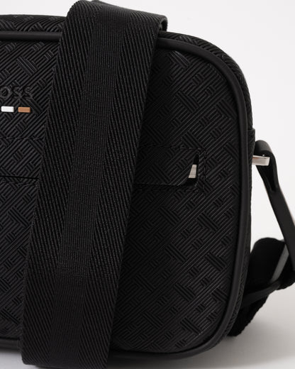 BOSS Orange Ray_ML_EW Mens Crossbody Bag - Black 001