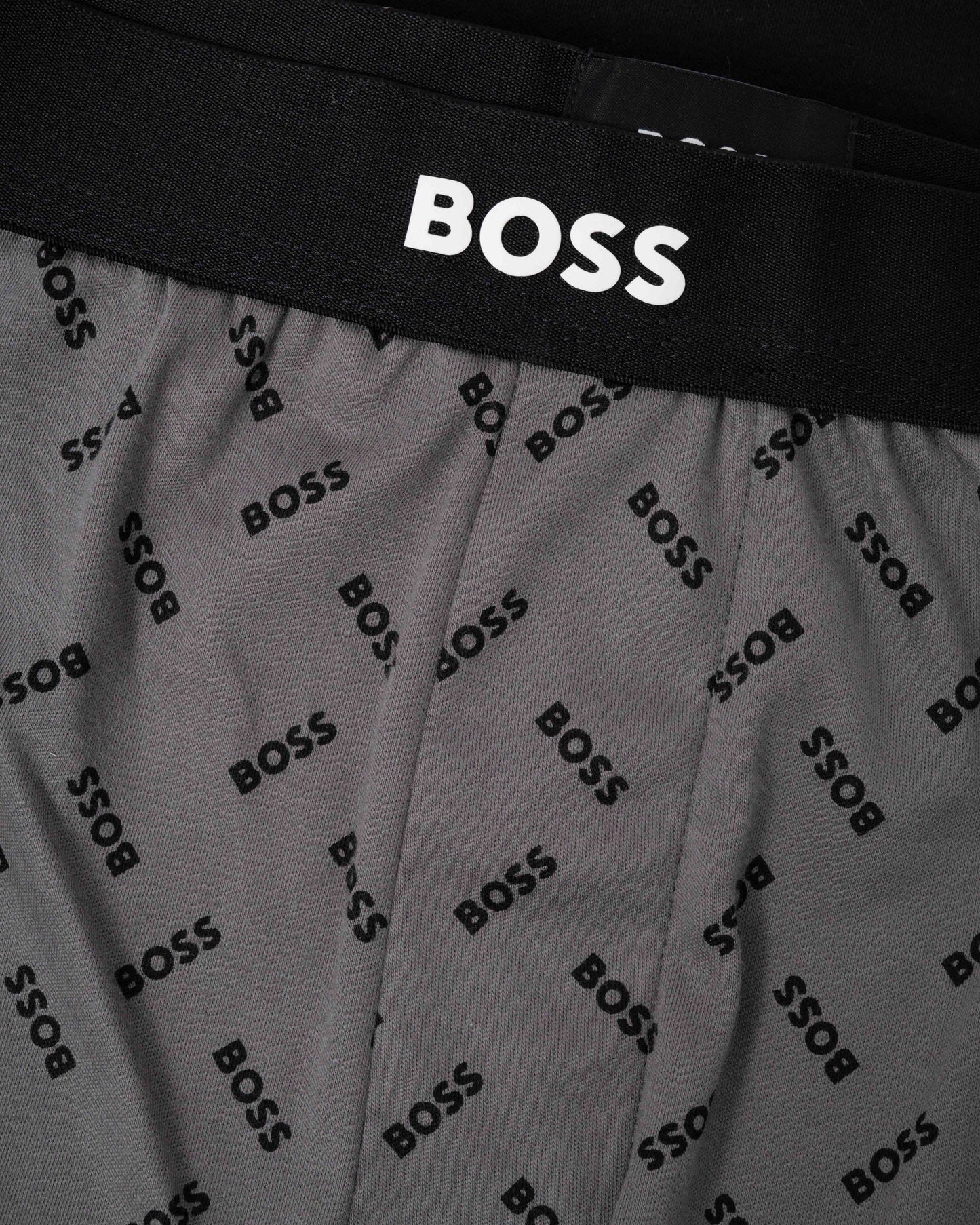 BOSS Orange Relax Mens Short Pyjama Set - Shorts Fabric Detail