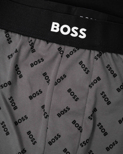 BOSS Orange Relax Mens Short Pyjama Set - Shorts Fabric Detail