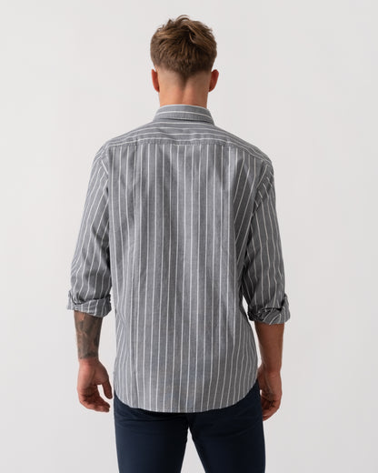 BOSS Orange Ricoplus Shirt - Dark Blue 404 - back