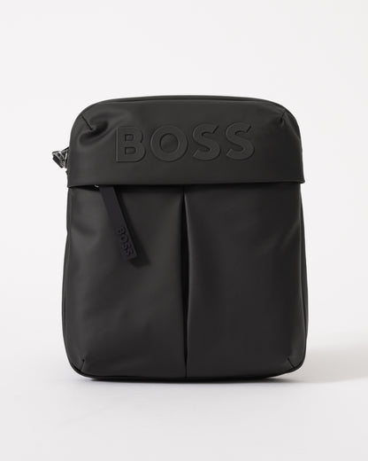 BOSS Orange Stormy Mens Envelope Bag - Black 001