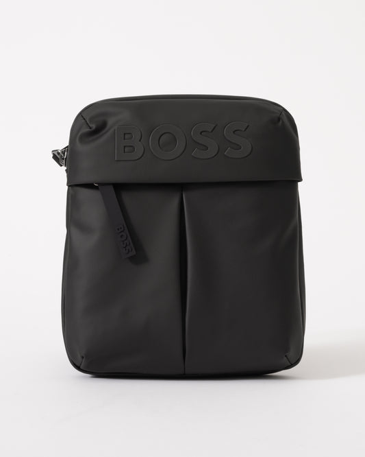 BOSS Orange Stormy Mens Envelope Bag - Black 001