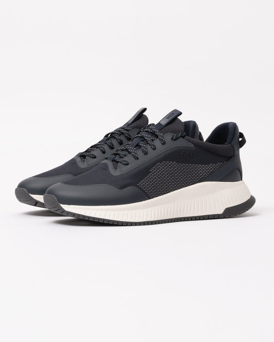 BOSS Orange TTNM EVO_Slon_melthc Mens Trainers - Dark Blue 401